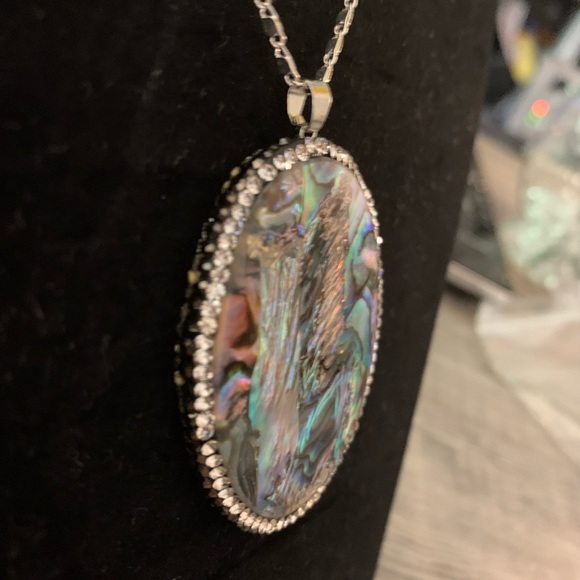 Abalone shell necklace set - Picture 5 of 14